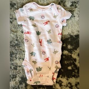 Newborn girl onesie
